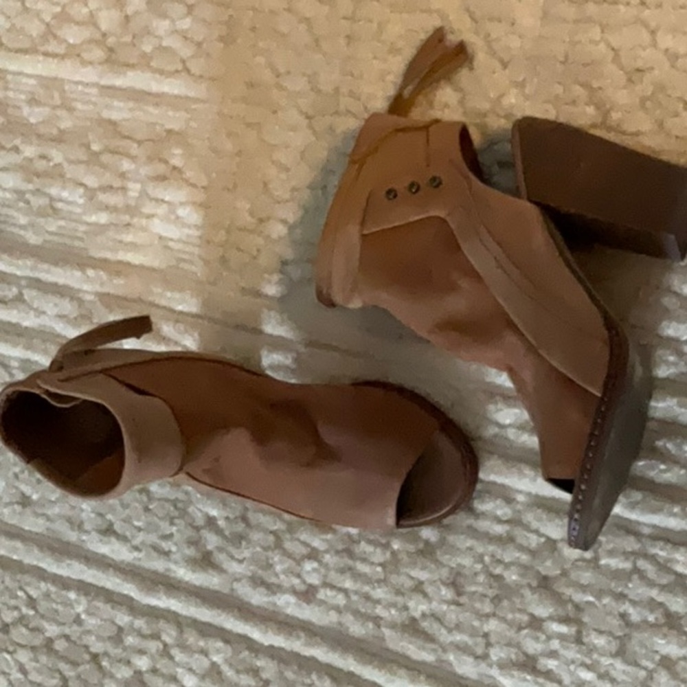 Leather Booties - image 1